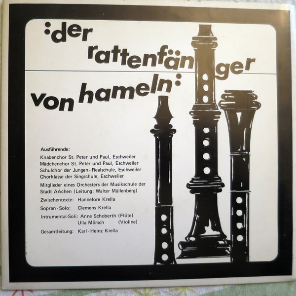 Der Rattenfänger Von Hameln