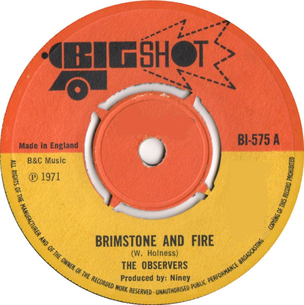 Brimstone And Fire