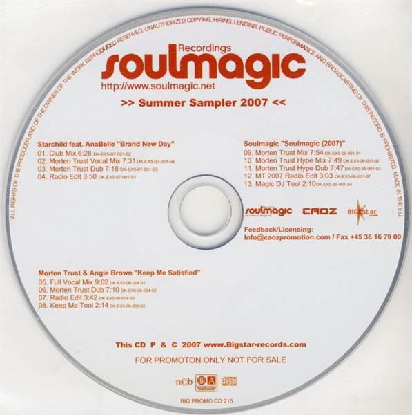 Soulmagic Recordings Summer Sampler 2007