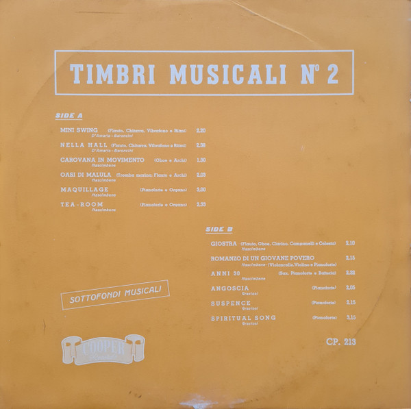 Timbri Musicali N°2