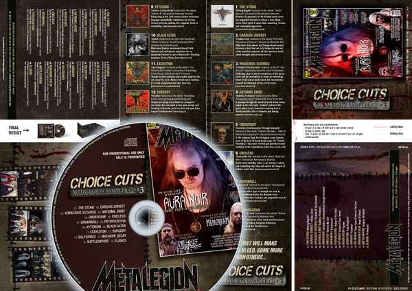 Choice Cuts - Metalegion Magazine #3 - Sampler CD