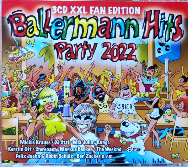 Ballermann Hits Party 2022 3CD XXL Fan Edition