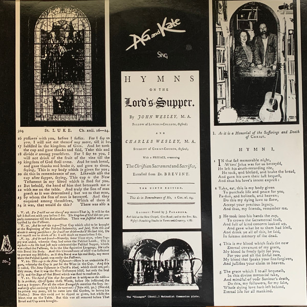 Hymns On The Lord's Supper Of John And Charles Wesley