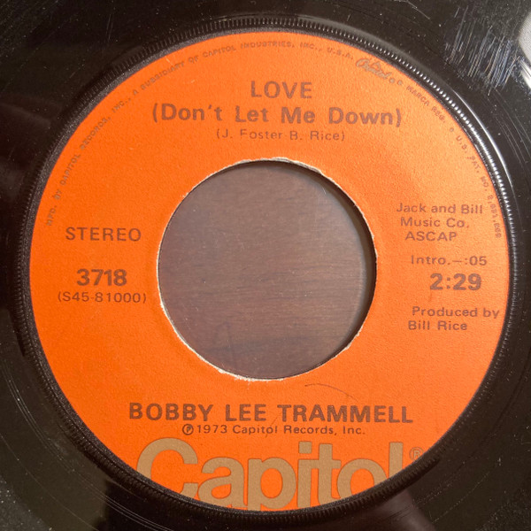 Love (Don't Let Me Down) / I Couldn't Believe My Eyes	