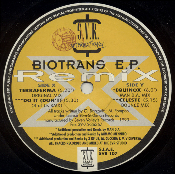 Biotrans E.P. (Remix)