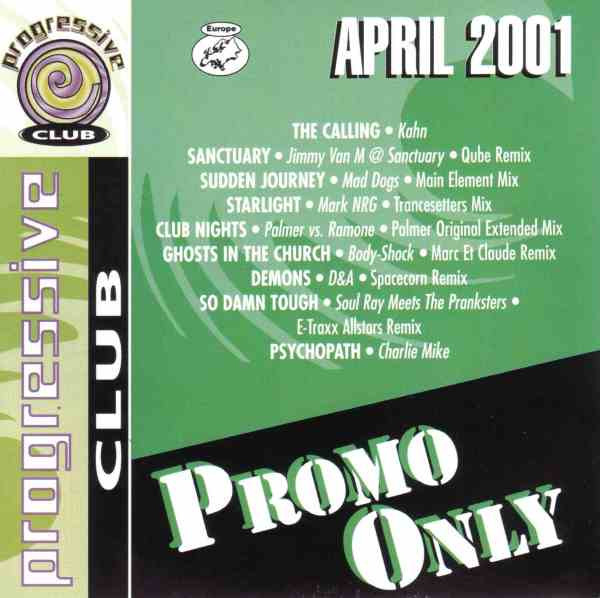 Promo Only Progressive Club April 2001