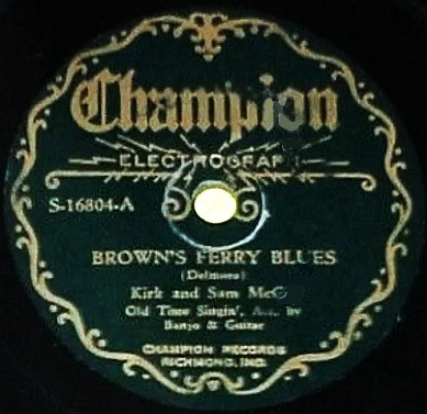 Brown's Ferry Blues / Railroad Blues