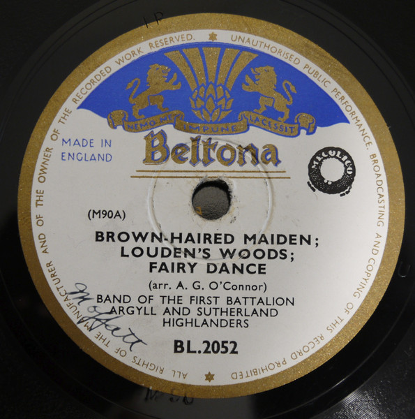 Brown-Haired Maiden / Captain Tawse