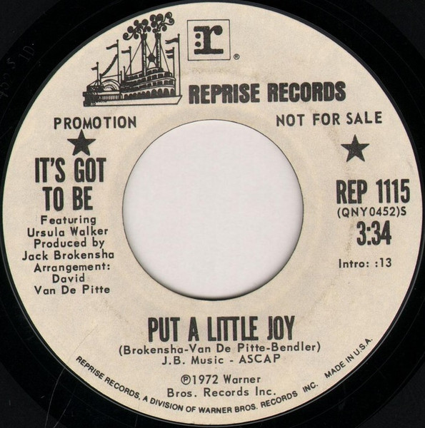 Put A Little Joy 