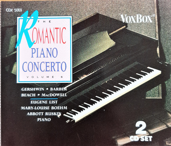 The Romantic Piano Concerto, Vol.6
