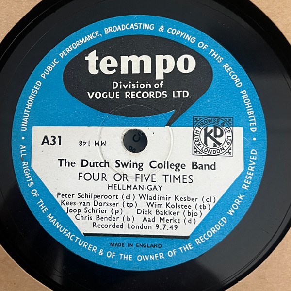 Sister Kate / Four Or Five Times