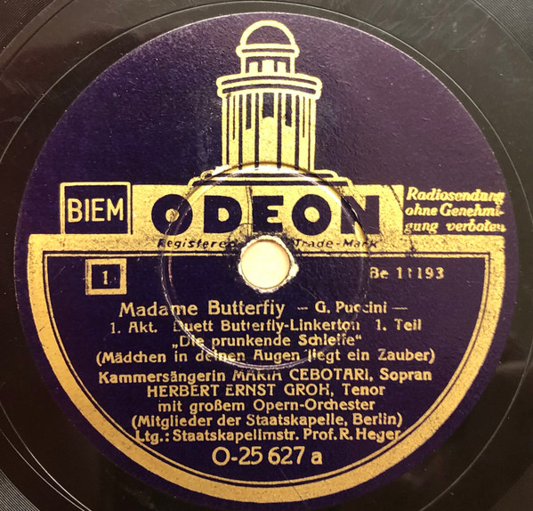 Madame Butterfly - 1. Akt. Duett Butterfly-Linkerton