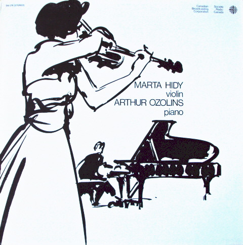 Marta Hidy, Violin, Arthur Ozolins, Piano