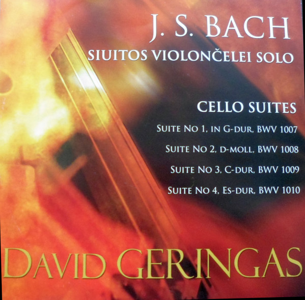 Siuitos Violončelei Solo = Cello Suites
