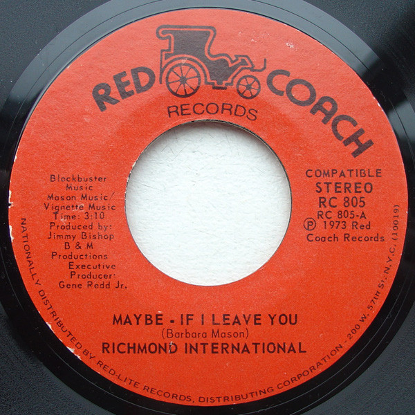 Maybe - If I Leave You / Back On The Road Again