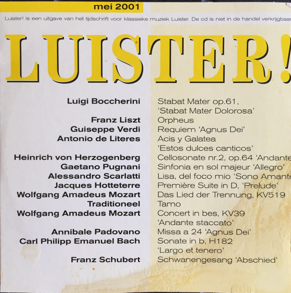 Luister! Mei 2001