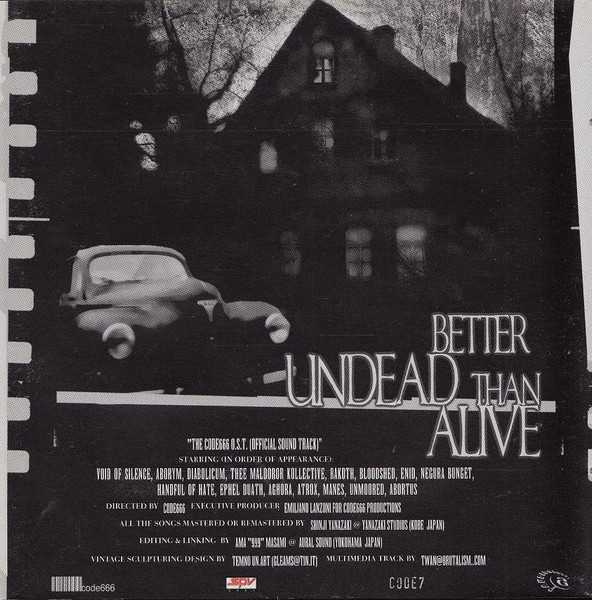 Better Undead Than Alive