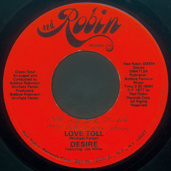 Love Toll / I've Never Turn My Back On You