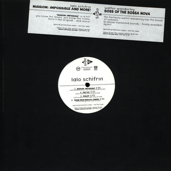 Mission: Impossible / Boss Of The Bossa Nova