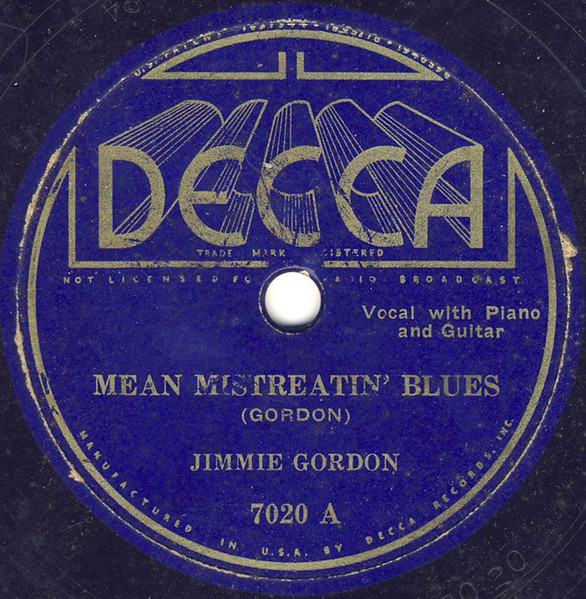 Mean Mistreatin' Blues / Yo Yo Mama Blues