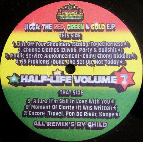 The Red, Green & Gold EP / Half-Life Volume 7