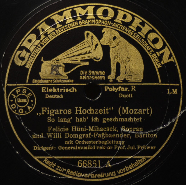 Figaros Hochzeit: So Lang' Hab' Ich Geschmachtet / Die Zauberflöte: Das Klinget So Herrlich
