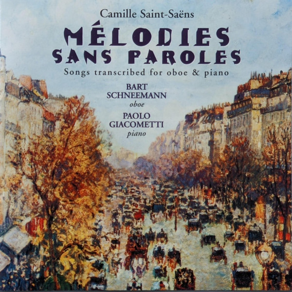 Mélodies Sans Paroles - Songs Transcribed For Oboe & Piano