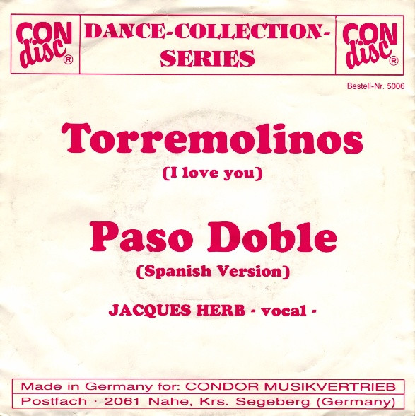 Torremolinos (I Love You) Paso Doble (Spanish Version)
