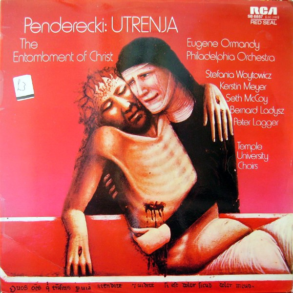 Utrenja, The Entombment Of Christ