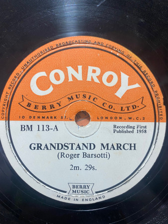 Grandstand March / Window On The World