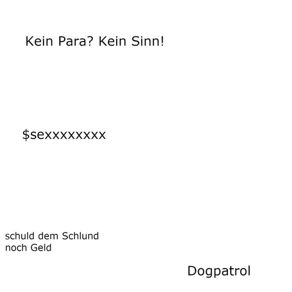 Schuld Dem Schlund Noch Geld EP