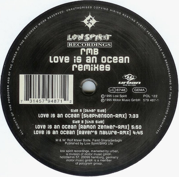 Love Is An Ocean (Remixes)
