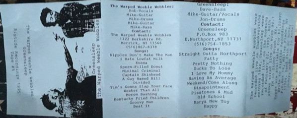 The Warped Weeble Wobbles / Greensleep