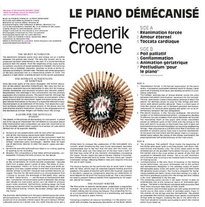 Le Piano Démécanisé