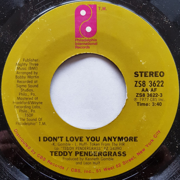 I Don't Love You Anymore / Somebody Told Me