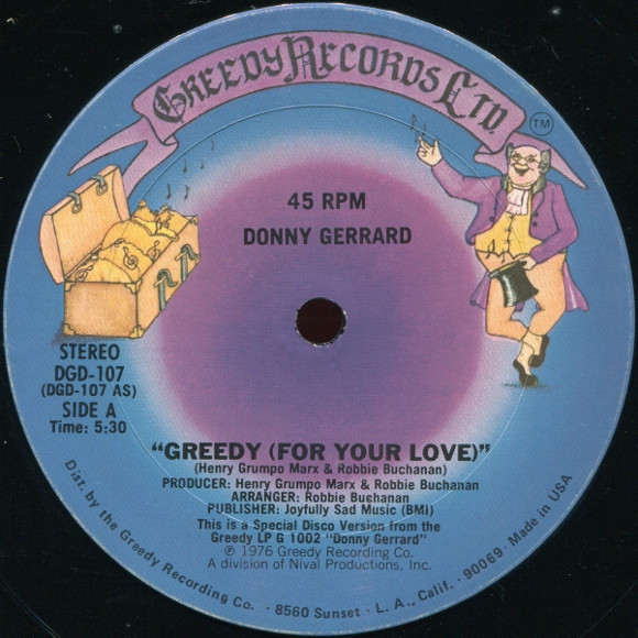 Greedy (For Your Love) / Stand Up