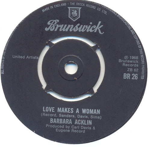 Love Makes A Woman / Am I The Same Girl (Soulful Strut)