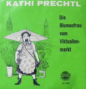 Die Blumenfrau Vom Viktualienmarkt