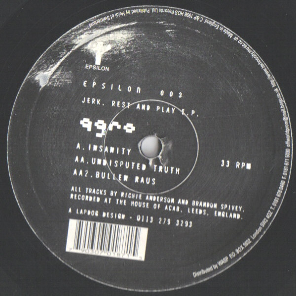 Jerk, Rest And Play E.P.