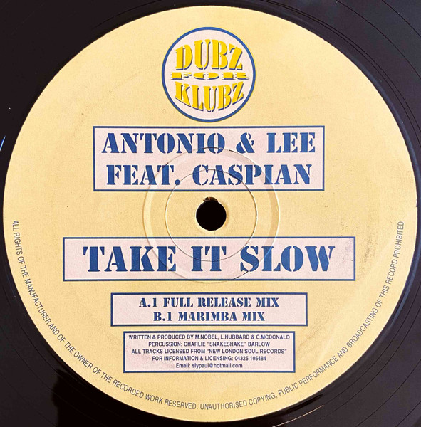 Take It Slow