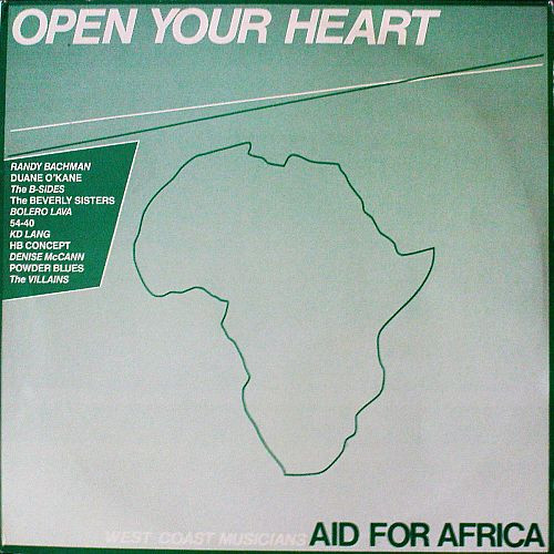 Open Your Heart - West Coast Musicians Aid For Africa