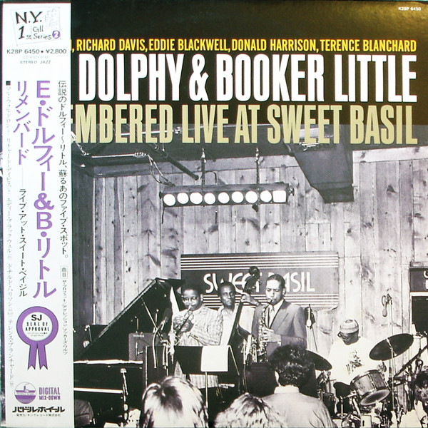 Eric Dolphy & Booker Little Remembered Live At Sweet Basil