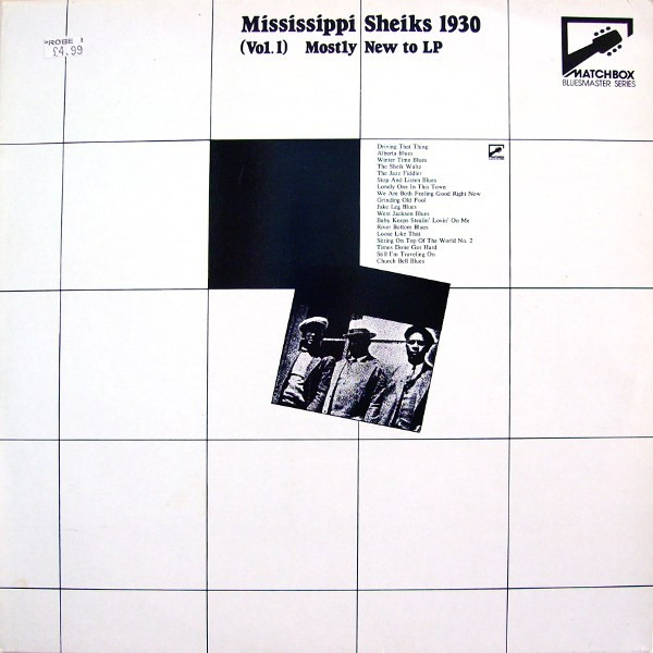 Mississippi Sheiks 1930 (Vol. 1): Mostly New To LP