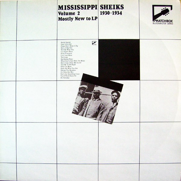 Mississippi Sheiks Volume 2 1930-1934: Mostly New To LP