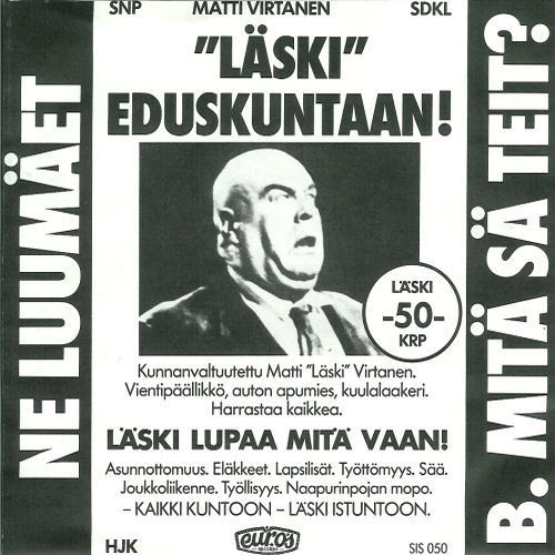 "Läski" Eduskuntaan