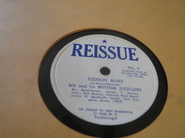 Toddlin' Blues / Davenport Blues
