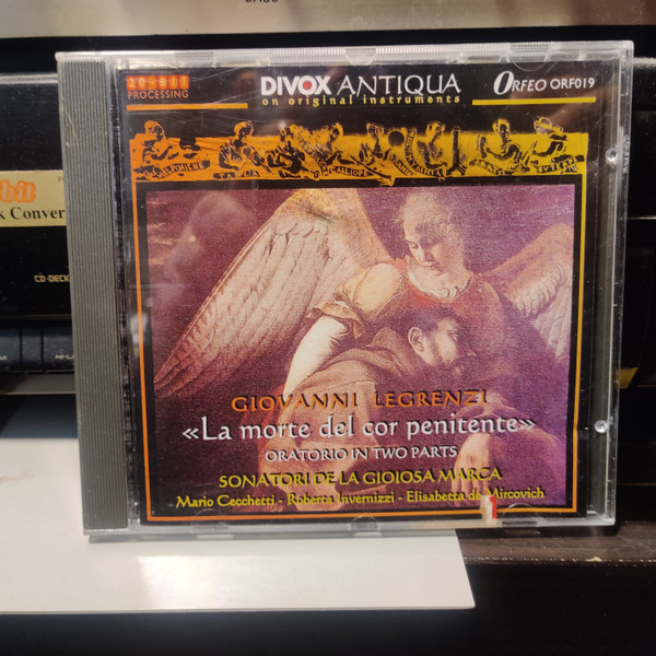 "La Morte Del Cor Penitente" Oratorio In Two Parts