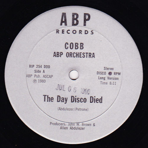 The Day Disco Died