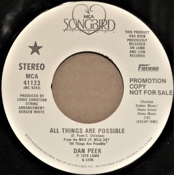 All Things Are Possible