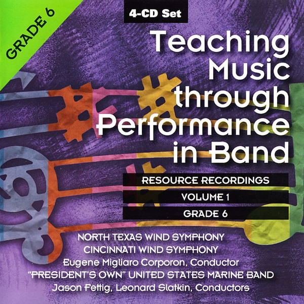 Teaching Music Through Performance In Band - Volume 1 Grade 6